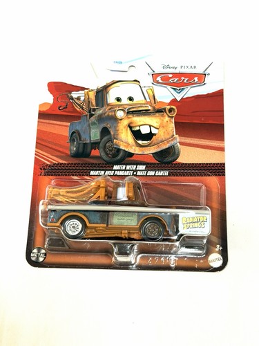 Mater with sign disney - disney, pixar