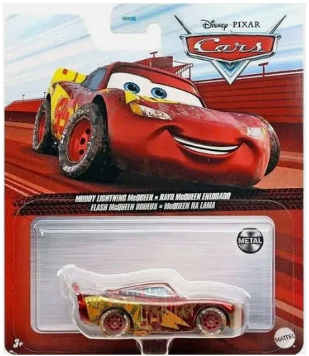 Muddy lightning mcqueen - mcqueen,