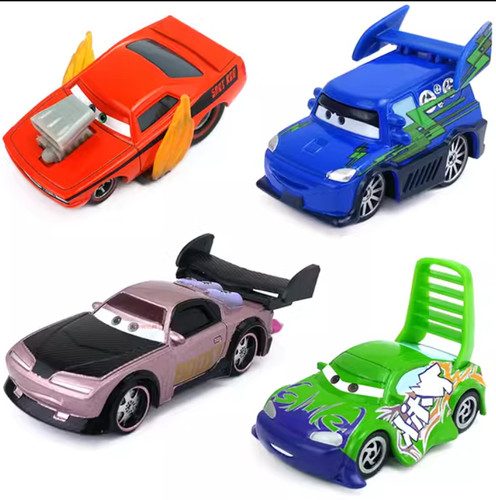 4pc disney pixar autos lot - pixar,