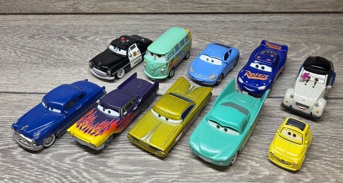 10x mattel disney cars - disney,